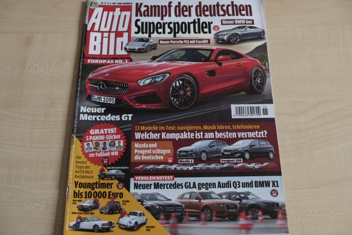 Deckblatt Auto Bild (15/2014)